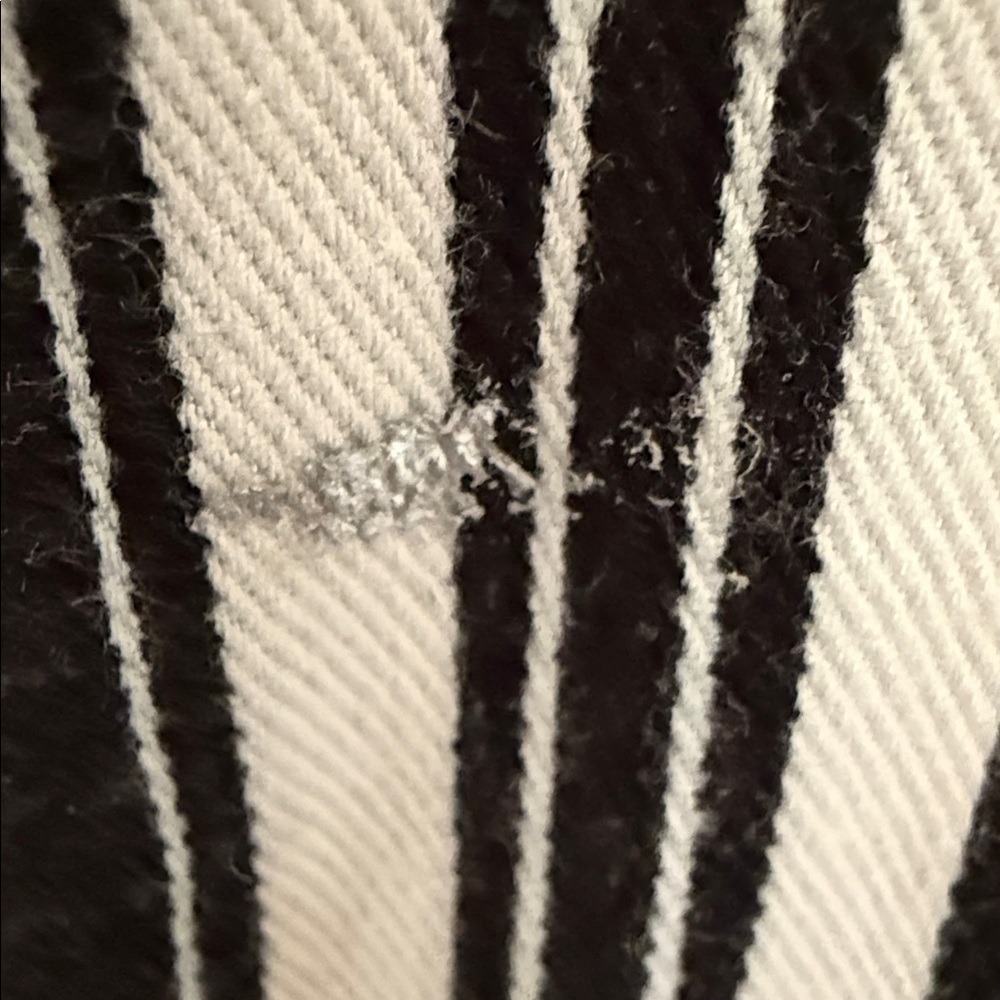 Wild Fable Black and White Striped Sleeveless Jumpsuit - Picture 4 of 6